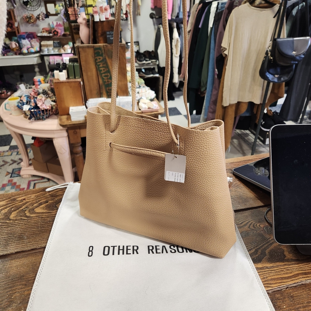 8 Other Reasons Tan Tote Bag